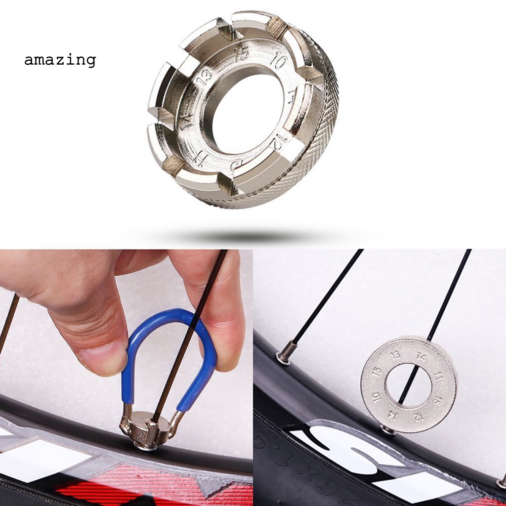 Bộ Cờ Lê Điều Chỉnh Vành Xe Đạp Bỏ Túi 6 Trong Một