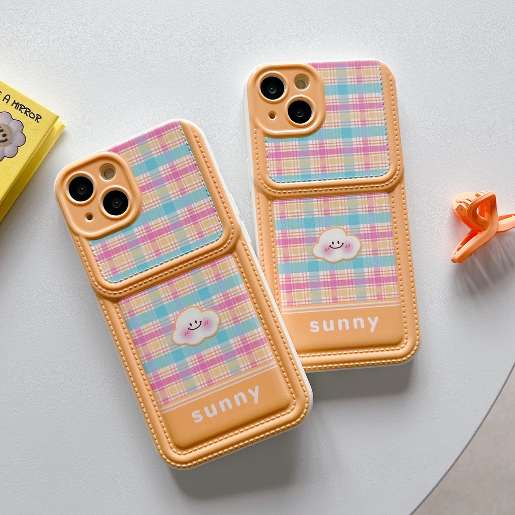Ốp Điện Thoại TPU Dẻo Họa Tiết Hoạt Hình Đám Mây Dễ Thương Chống Rơi Cho iPhone11 12 13 14 Pro Max