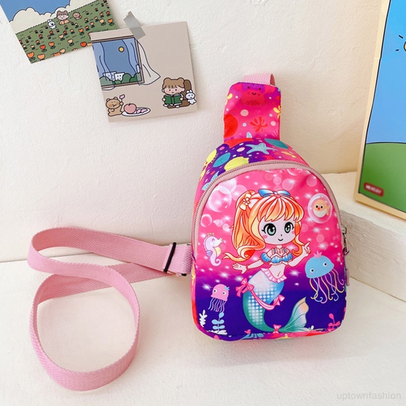 Túi Đeo Chéo Ngực Cỡ Nhỏ Kiểu Hàn Quốc Dễ Thương