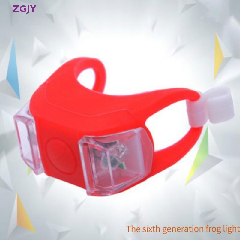 Đèn Led ZGJY 6 AG10 Bằng Silicon Chuyên Dụng Cho Xe Đạp Mới