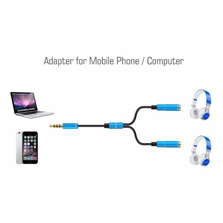 Jack chia ra 2 tai nghe 4 khấc - Jack 2