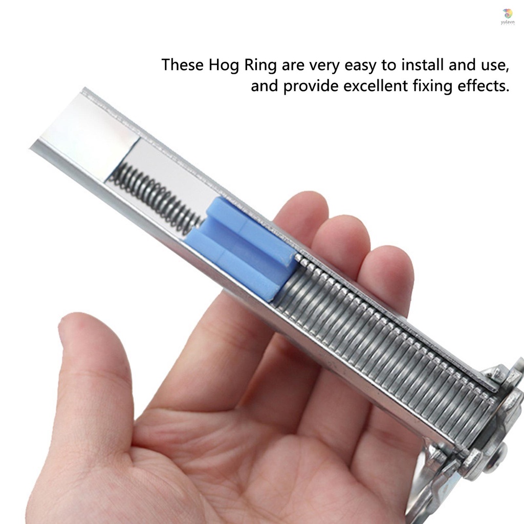 Set 600 Vòng Chữ M Gắn Lồng Nuôi Thú Cưng Tiện Dụng