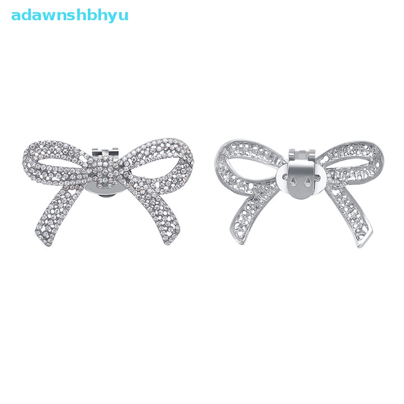 1 Phụ Kiện Khóa Giày Cao Gót Mũi Vuông Đính Đá Pha Lê Lấp Lánh Thời Trang Cho Nữ VN