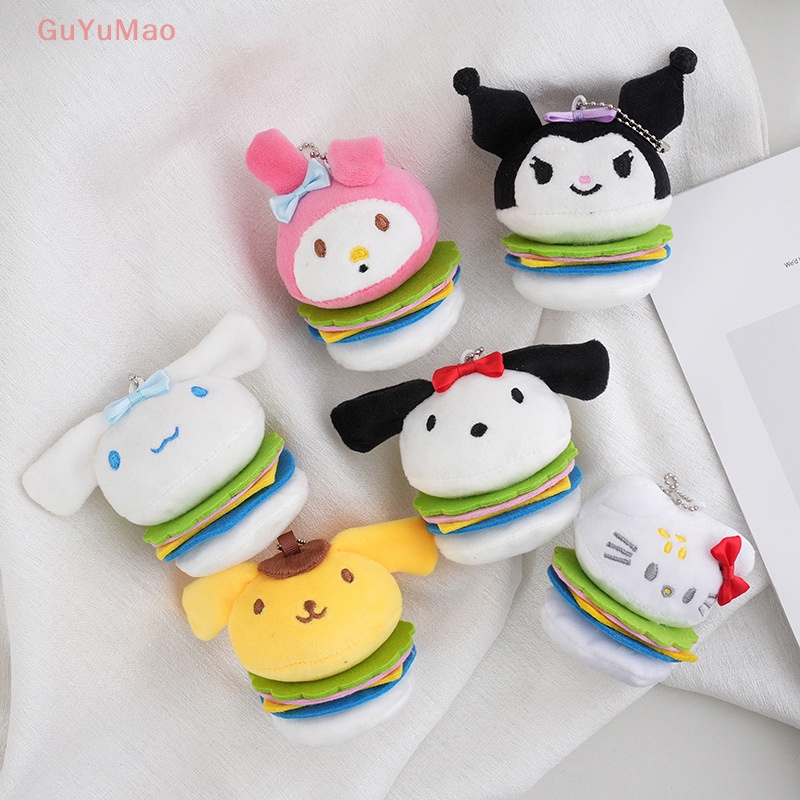 [cxGUYU] Móc Khóa Búp Bê Nhồi Bông Hoạt Hình Kawaii Mềm Mại Thoải Mái