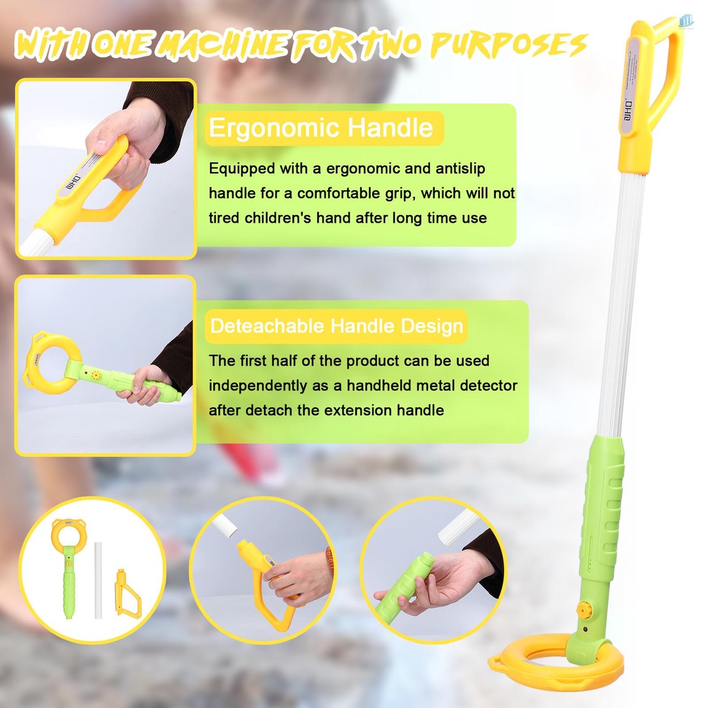 Máy Dò Kim Loại Cầm Tay Tự Động (s2mwvn) Chuyên Dụng Cho Trẻ Em