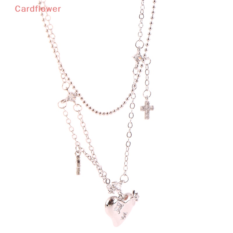 Vòng cổ Mặt Chữ Thập Đính Đá Zircon Thời Trang Cho Nữ Mới