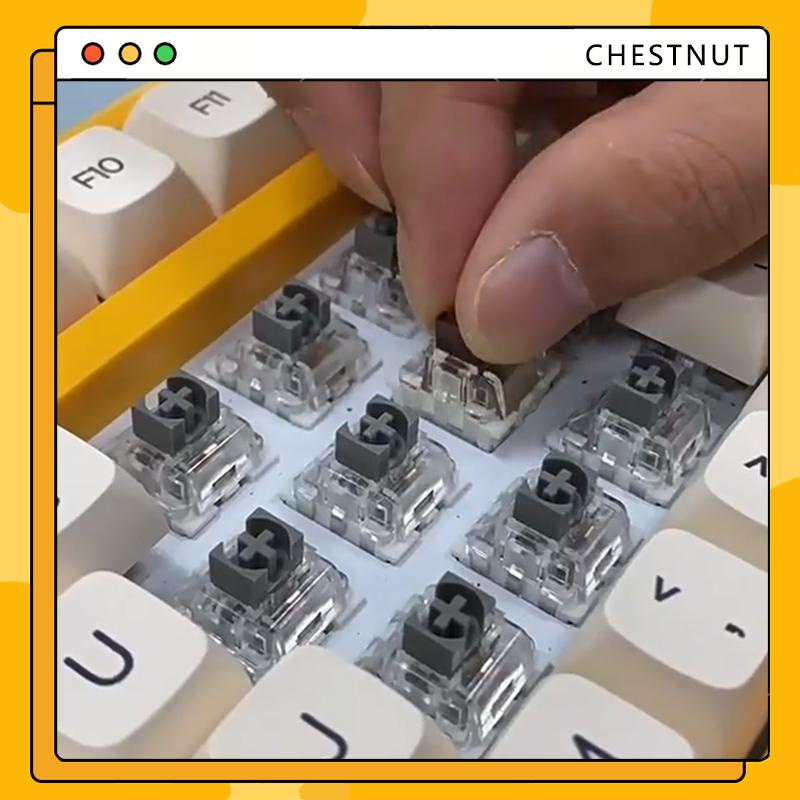 Switch/Cleam Red - RGB/Linear/Tactile/Giá Rẻ Hiệu Năng Cao Dùng Cho Bàn Phím-CT