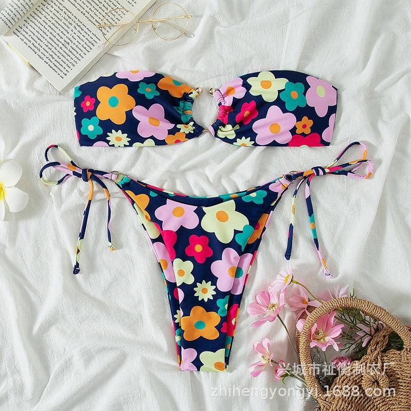 Bộ Đồ Bơi bikini Phong Cách Âu Mỹ Mùa Hè Mới 2023