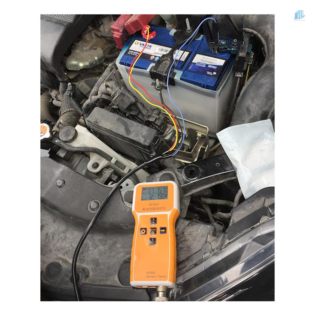 Thiết Bị Kiểm Tra Điện Áp Pin Cầm Tay RC3563 200 100V 3 Số Độ Chính Xác Cao