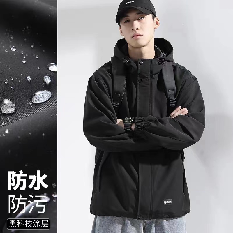 Áo Khoác Leo Núi Chống Gió / Thấm Nước Phong Cách Retro Nhật Bản Cho Nam Giới