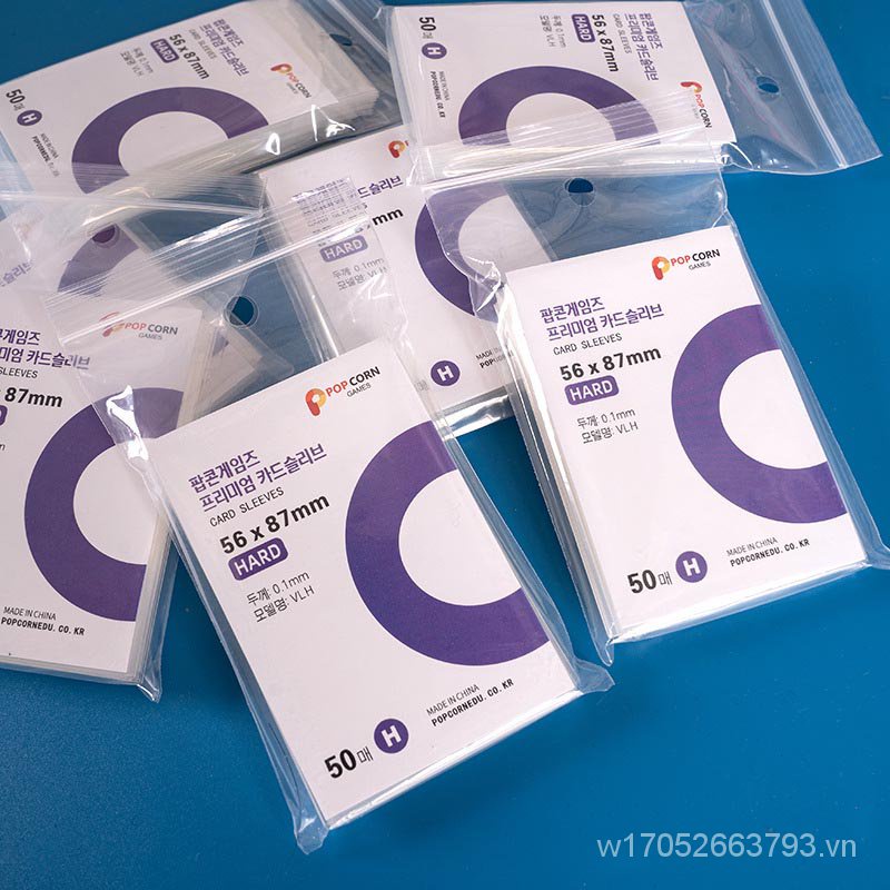 Popcorn Sleeves Bao đựng thẻ ảnh ngôi sao Kpop Popcorn để sưu tầm tiện lợi Photocard Sleeve postcard for Bts Nct Enhypen popcorn sleeve card