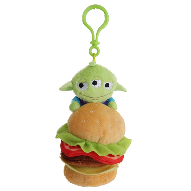 Móc Khóa Búp Bê Nhồi Bông Ba Mắt Đáng Yêu