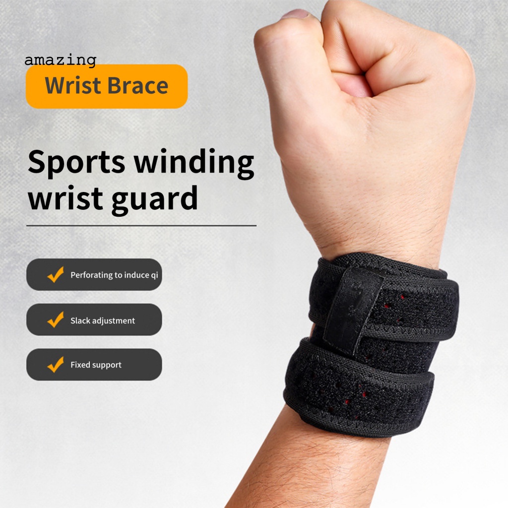 1 Băng Quấn Bảo Vệ Cổ Tay Chống Bong Gân Có Thể Tái Sử Dụng Thoáng Khí