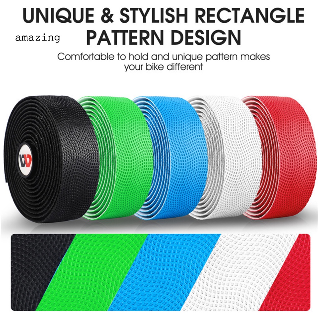 1 Cặp Băng Quấn Tay Lái Xe Đạp EVA Mềm Mại Thấm Hút Mồ Hôi