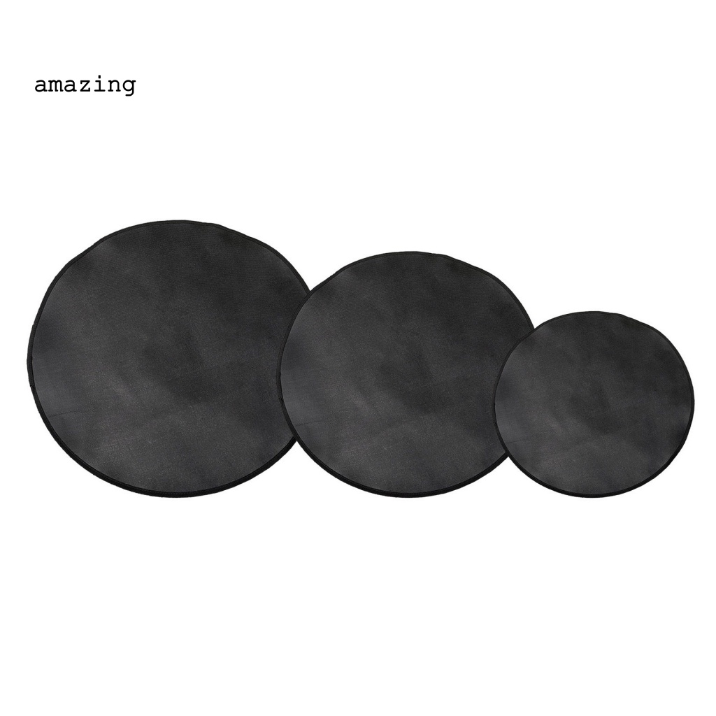 Thảm Nướng Hình Tròn Cỡ Lớn Chống Cháy Bảo Vệ Cho Sân Vườn