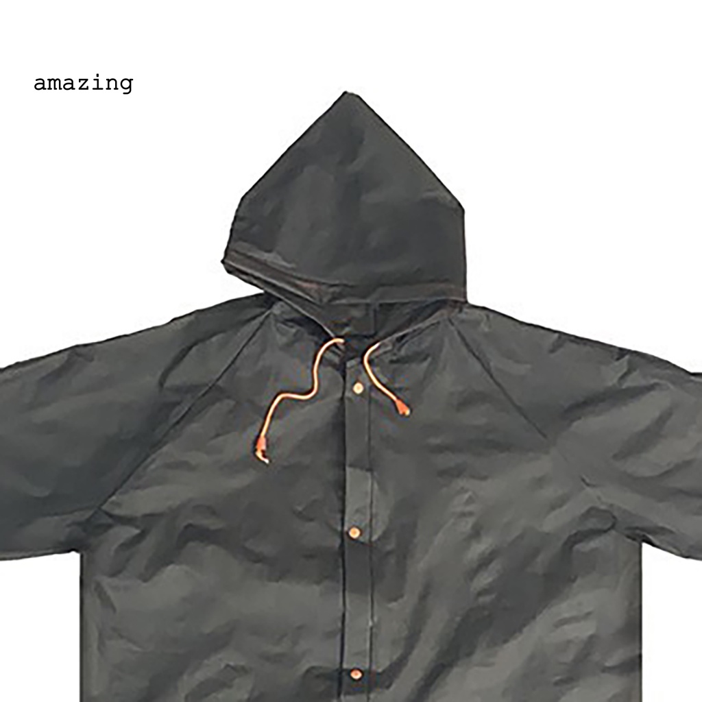 Áo Mưa Dáng Dài Bằng EVA Chống Thấm Nước Tùy Chỉnh Kèm Dây Đeo Tùy Chỉnh Tiện Dụng Mang Theo Cắm