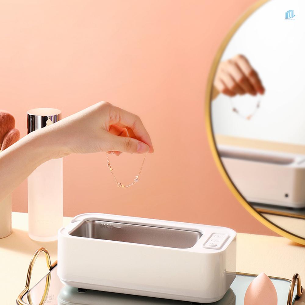 Máy Làm Sạch Mắt Kính 2 Cấp Độ IP54 400ml 47KHz Bằng Thép Không Gỉ