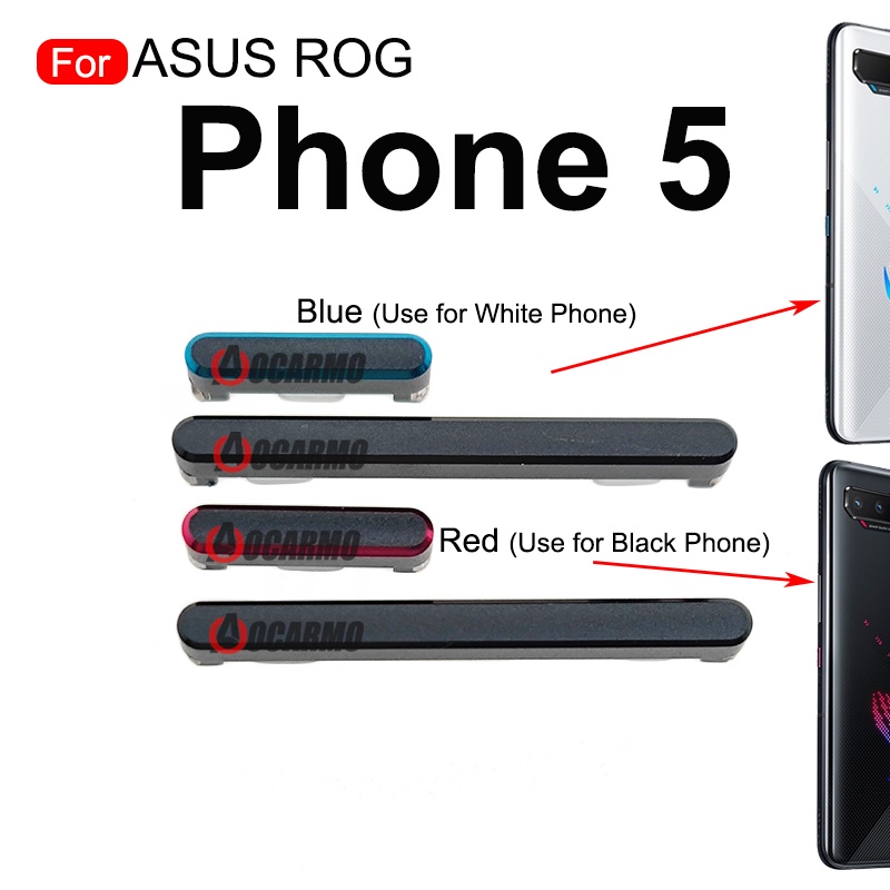Nút Nguồn Tăng Giảm Âm Lượng Thay Thế Chuyên Dụng Cho ASUS ROG Phone 3 2 5 ZS673KS ZS661KS ZS660KL rog2 ROG 3 ROG5