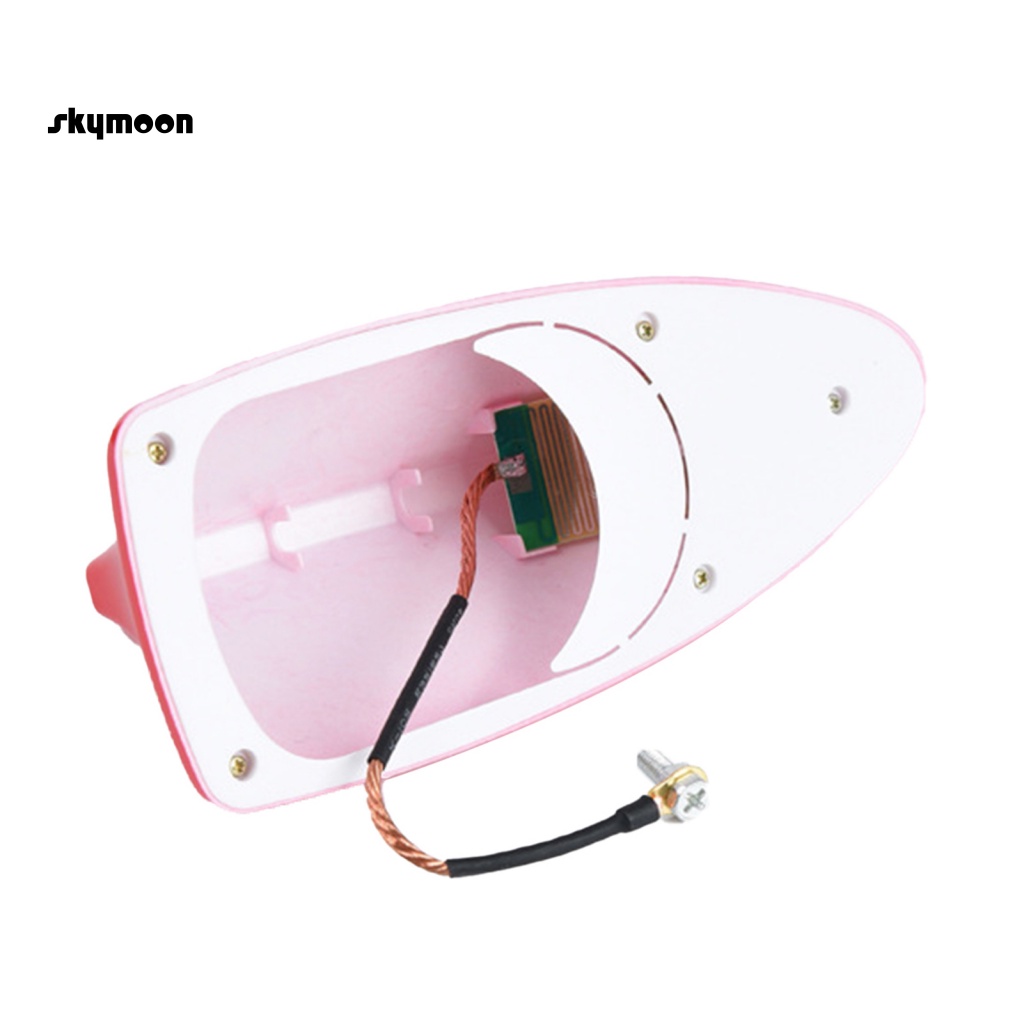 Bộ Ăng Ten Tín Hiệu FM Hình Vây Cá Mập Tự Dính Thông Dụng Cho Xe Hơi