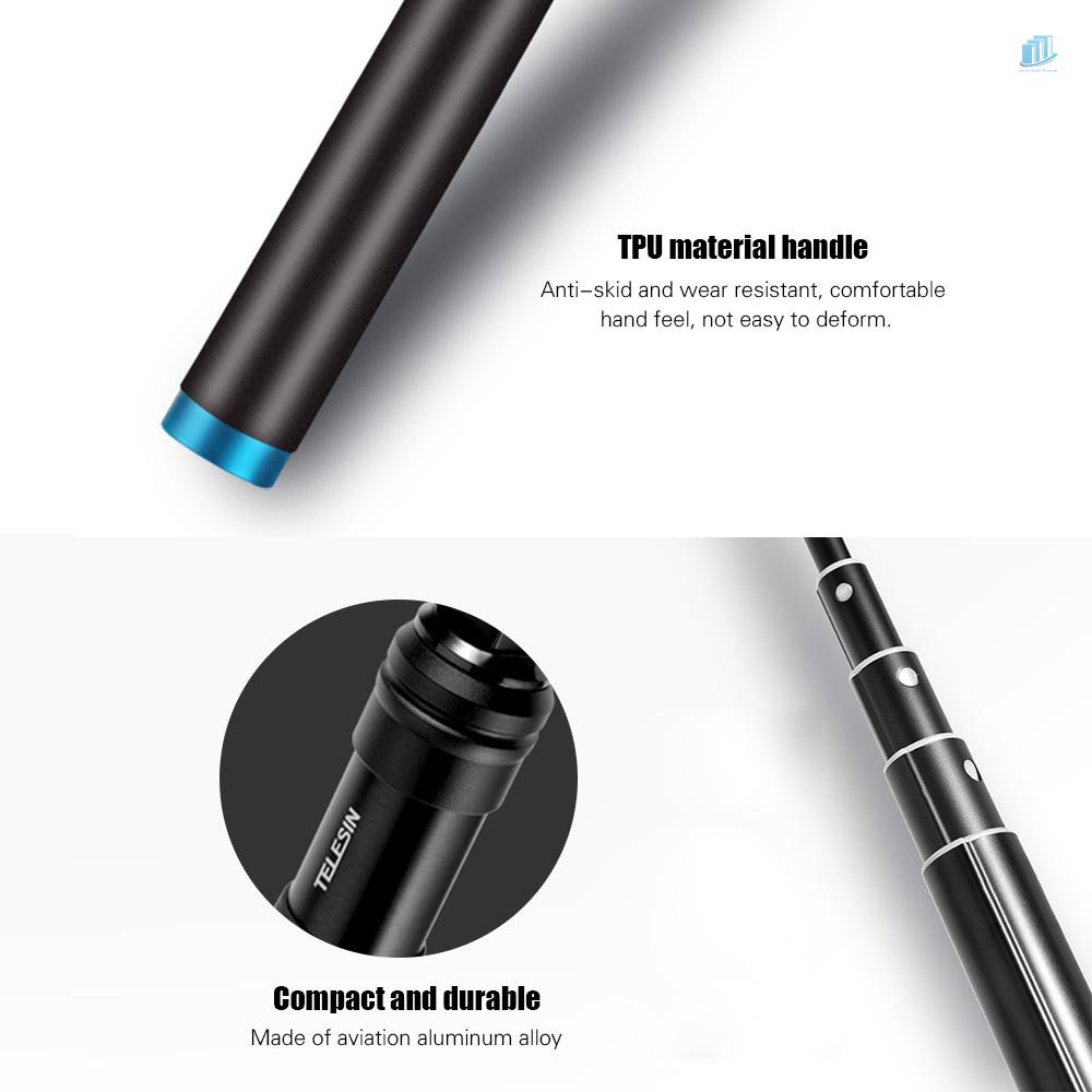 TELESIN Gậy Tự Sướng Cầm Tay Chuyên Dụng Cho Gậy Tự Sướng