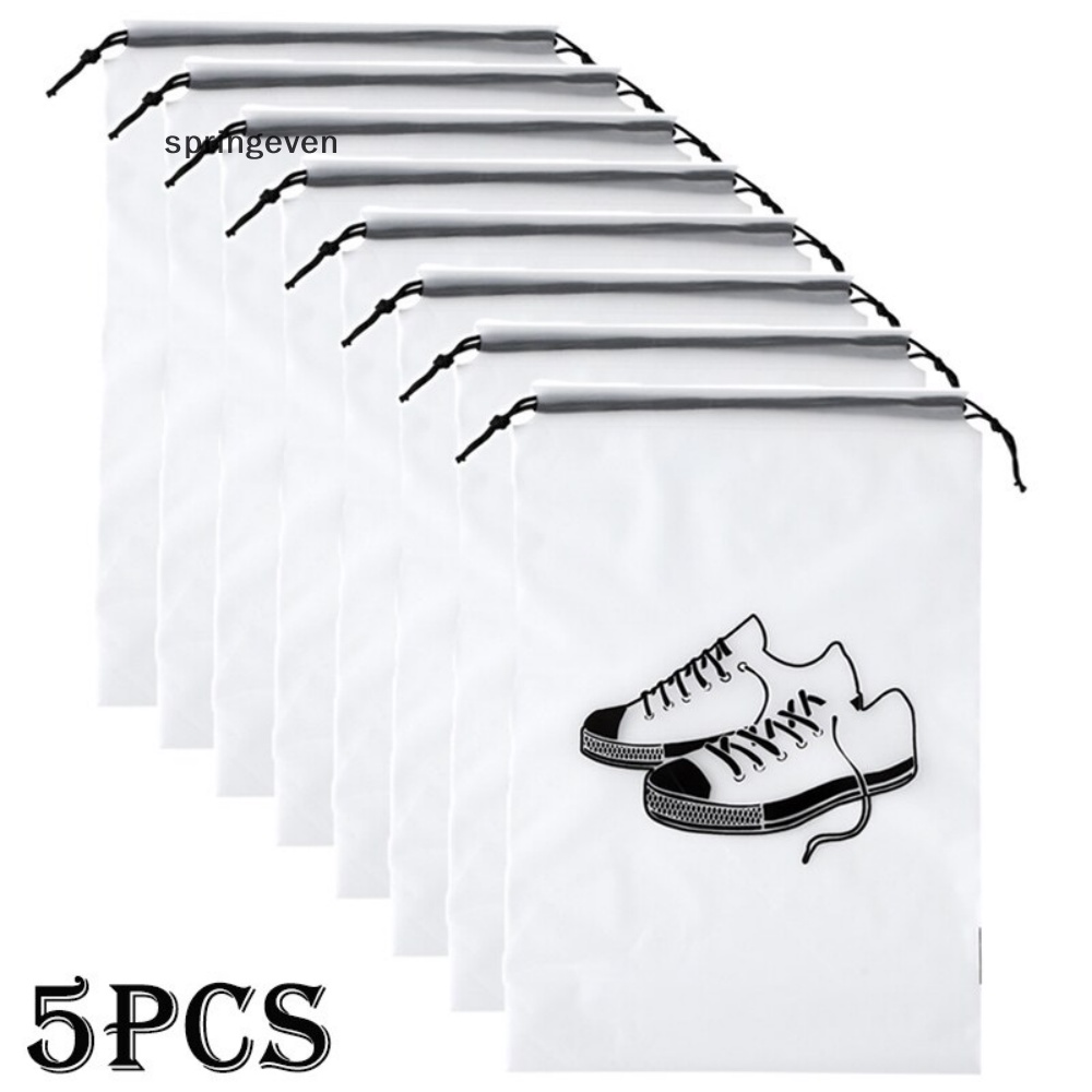 Bộ 5 Túi Đựng Giày Chống Nước Chống Đóng Kín Có Thể Tái Sử Dụng