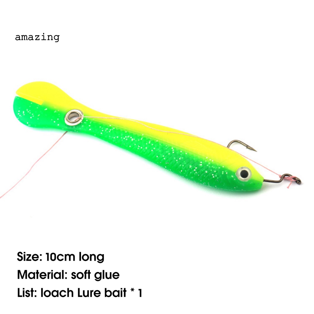 Mồi Câu Cá 10cm / 6g Hai Màu Sắc Bền Chắc Tiện Dụng