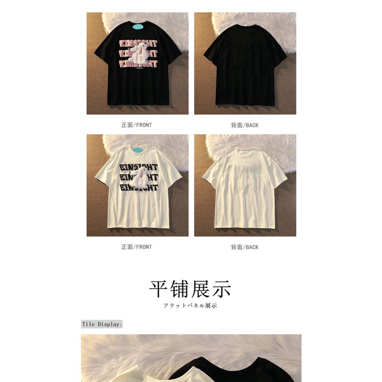 Áo Thun Cotton Tay Ngắn In Hình Đồ Họa Phong Cách Hàn Quốc Mẫu Mới 2023 Thời Trang Cho Nữ