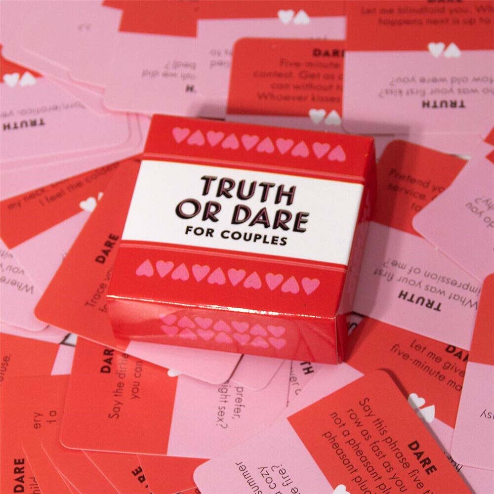 Adults Truth Or Dare Card Game Couples Lovers Paper Cards Funny Board Game
