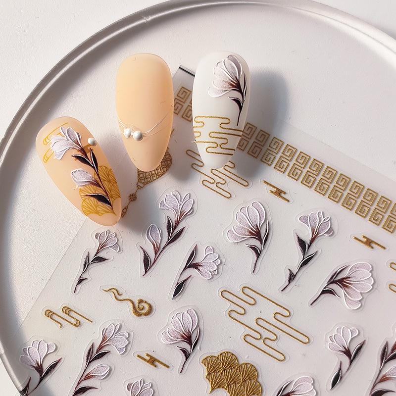 Hàng Mới Về Miếng Dán Trang Trí Móng Tay 5D TS-2318