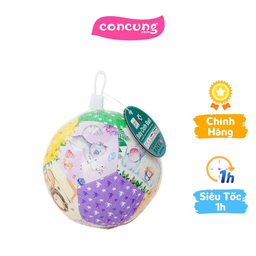 Bóng mềm tròn họa tiết hoạt hình cao cấp 15cm JS055736 Animo