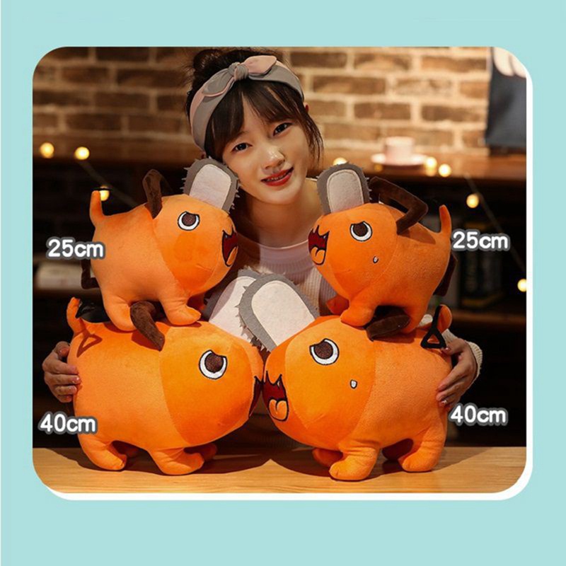 Thú Nhồi Bông Hình Nhân Vật Phim Hoạt Hình Chainsaw Man Denji Plushie Pochita