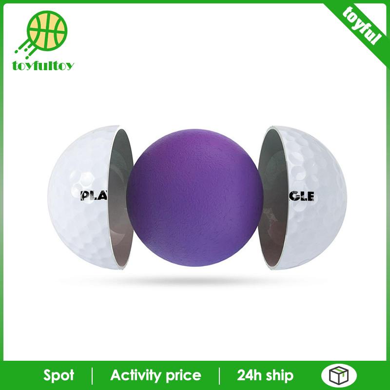 Set 10 Quả Bóng Golf Hai Lớp Màu Trắng Cho Nam