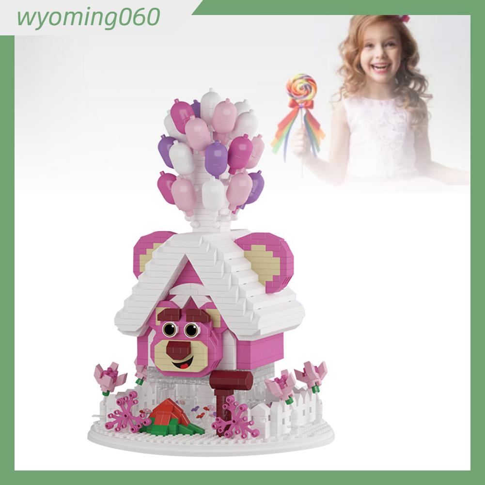 Wyoming060 Micro Xây Dựng Đồ Chơi 3D Mini Khối Bóng Nhà Lắp Ráp Tự Làm Xếp Hình Bộ Cho Trẻ Em 3999 Miếng