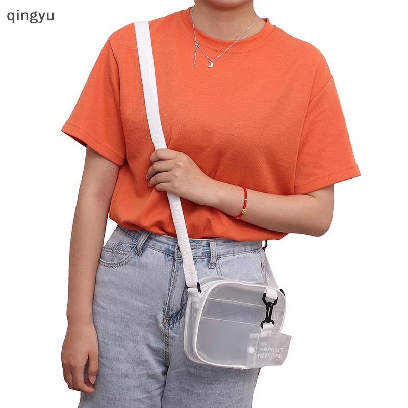 Túi Đeo Chéo Bằng PVC Trong Suốt Thời Trang Dành Cho Nữ