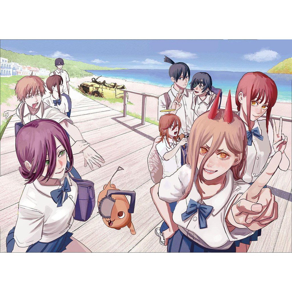 Poster Anime Chainsaw Man GIẤY DECAL Tranh Dán Tường Anime/Manga Chainsaw Man PT14