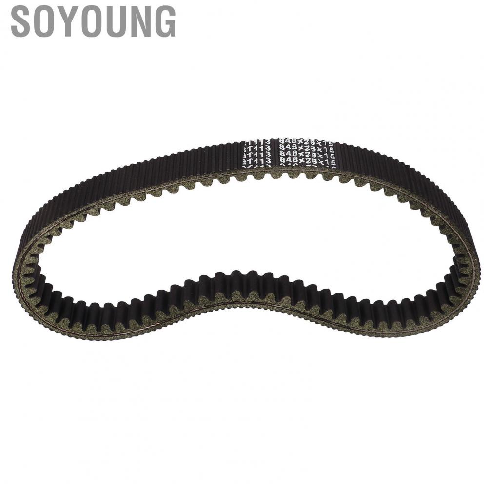 Soyoung Transmission Belt  OEM Standard Rubber ATV Drive Belt Great Tensile Strength KN1231BT113LG  for Maintenance
