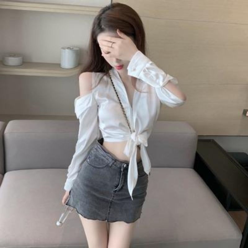 Áo Kiểu Trễ Vai Thiết Kế Quyến Rũ Cho Nữ