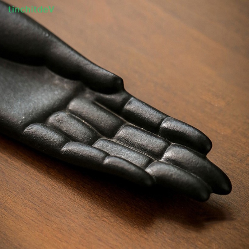 1 Đế Đốt Trầm Hương Hình Bàn Tay Phật Bằng Sứ Sáng Tạo Trang Trí Nhà Cửa / Văn Phòng