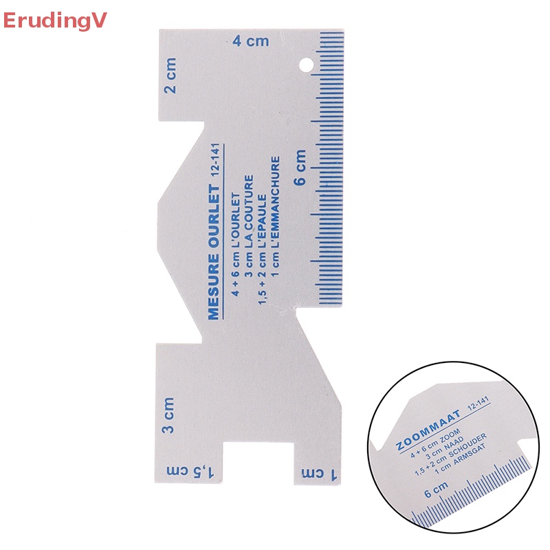 [ErudingV] 1 Thước May Vá DIY Kẻ Ô Lưới Tiện Lợi Dành Cho Thợ May