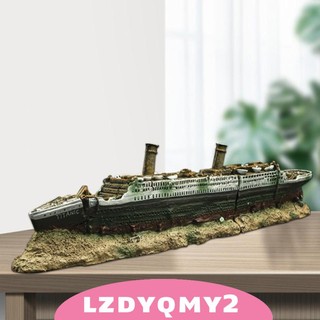 Tàu Titanic Trang Trí Bể Cá