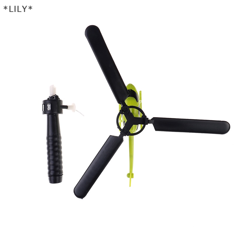 LILY Trẻ em hàng không mô hình xử lý kéo máy bay đồ chơi ngoài trời cho bé máy bay trực thăng đồ chơi uuu