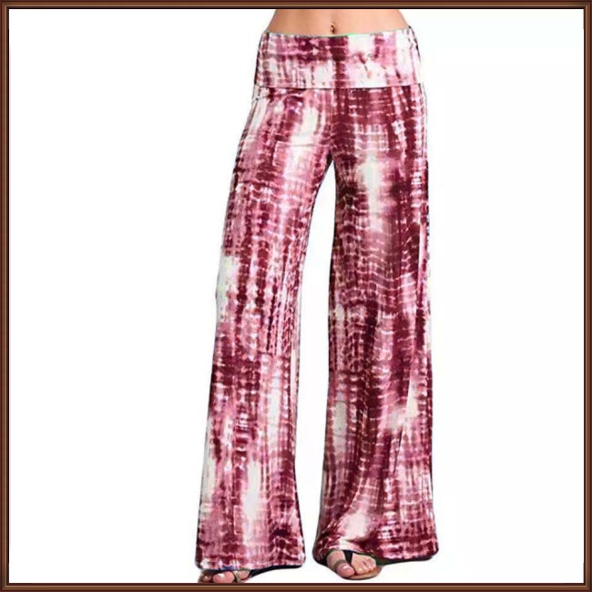 Quần Dài Thể Thao 65% Cotton 35% Ống Rộng Thời Trang Mới Cho Nữ