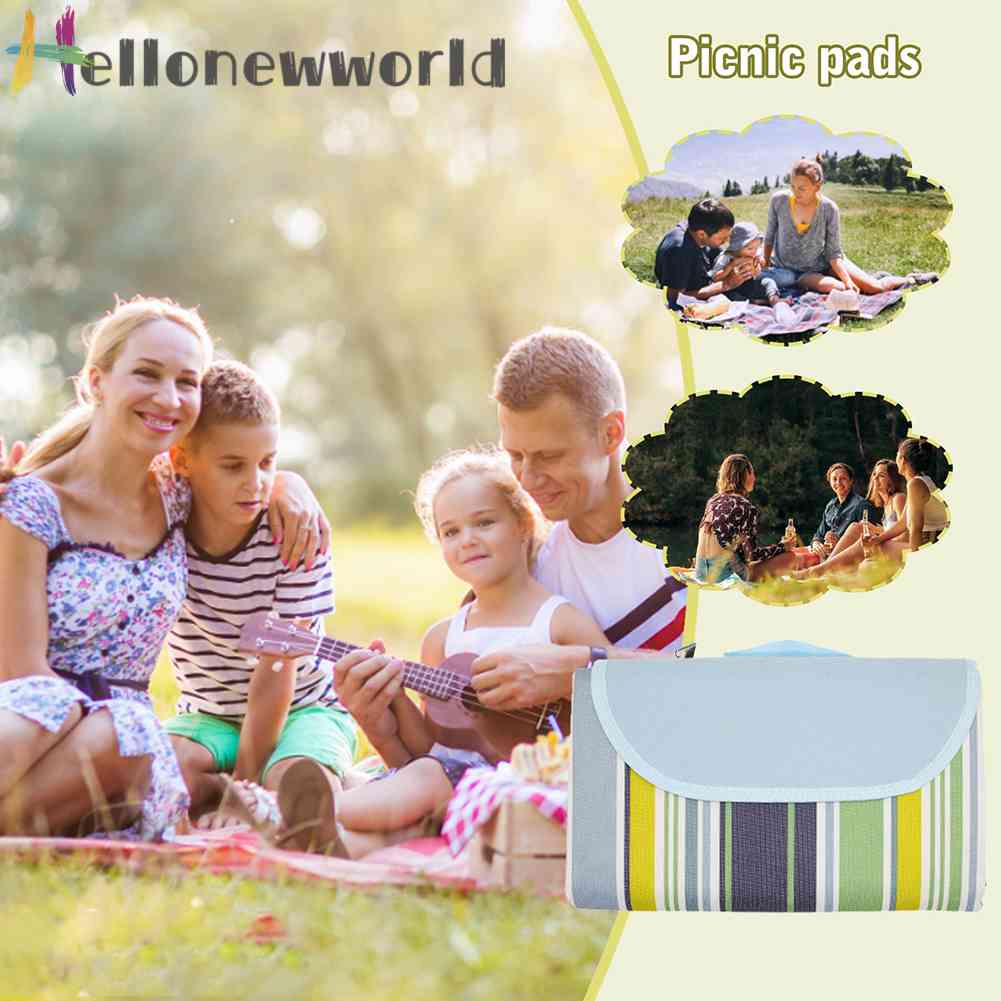 Thảm Trải Bãi Biển Chống Bụi Có Thể Gấp Gọn Tiện Dụng