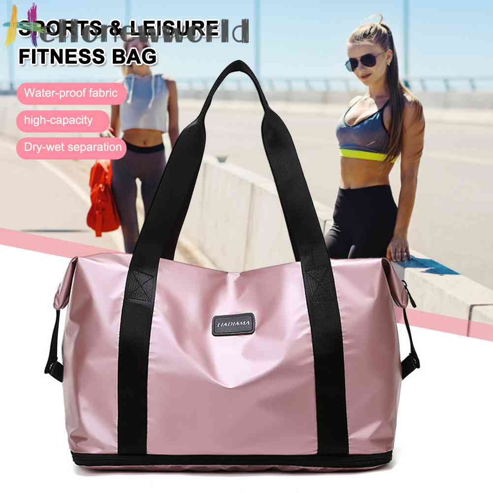 Túi Đựng Đồ Tập Thể Thao Sức Chứa Lớn Chia Ngăn Khô / Ướt Tiện Dụng Cho Nam Và