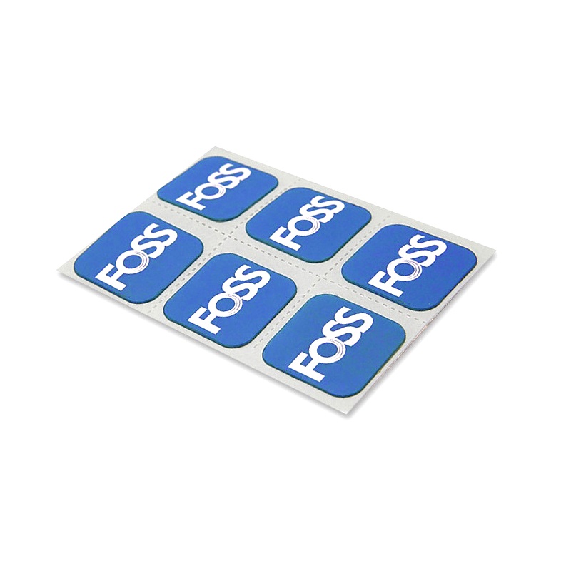 Foss 6Pcs-Set Miếng vá lốp xe đạp Khô nhanh Dụng cụ sửa chữa ống xe đạp bên trong Công cụ sửa chữa xe đạp đường bộ MTB