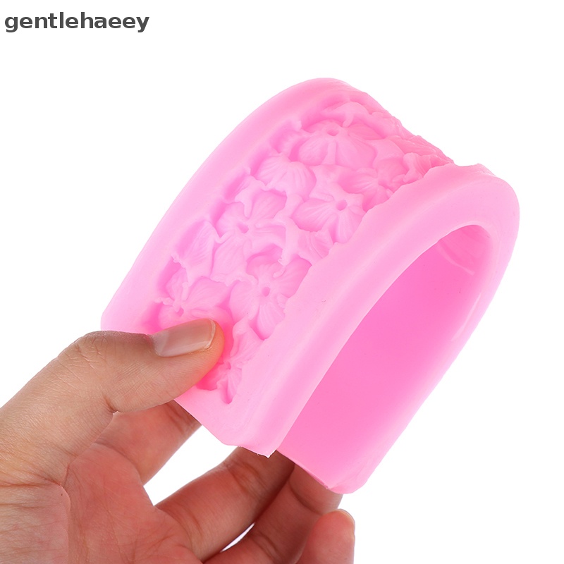Khuôn Silicone Làm Bánh Hình Hoa Lá 3D Độc Đáo Tiện Dụng Bộ Đồ Thời Trang Kiểu Dáng Xinh Xắn Cho Bé