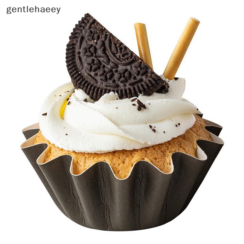 Set 50 Cốc Giấy Màu Sắc Xinh Xắn Đựng Bánh Cupcake