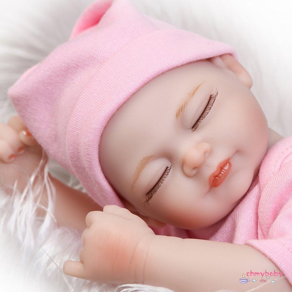 [Trong kho] Búp bê trẻ sơ sinh dành cho em và cháu gái Món quà nhật ngày lễ sống động như thật có thể giặt được tái [P/10]