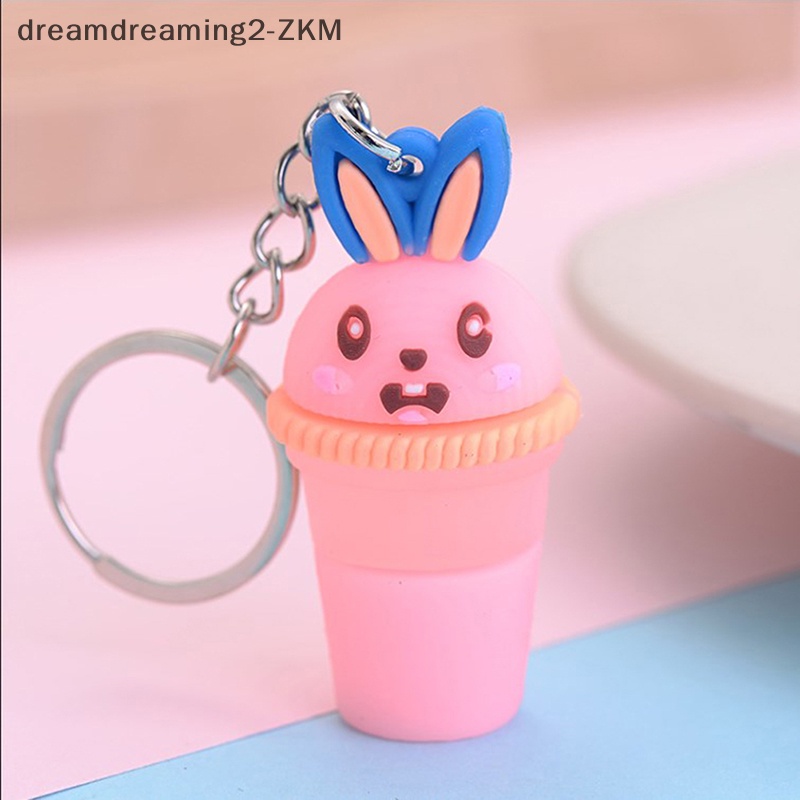 [Dreaming] Móc Khóa Hình Cây Kem Ba Chiều Sáng Tạo [zkm]