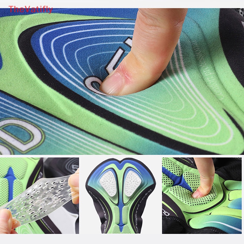 [Thevalifly] Quần Đùi Đi Xe Đạp Có Đệm GEL Thoáng Khí Chống Sốc Dành Cho Nam